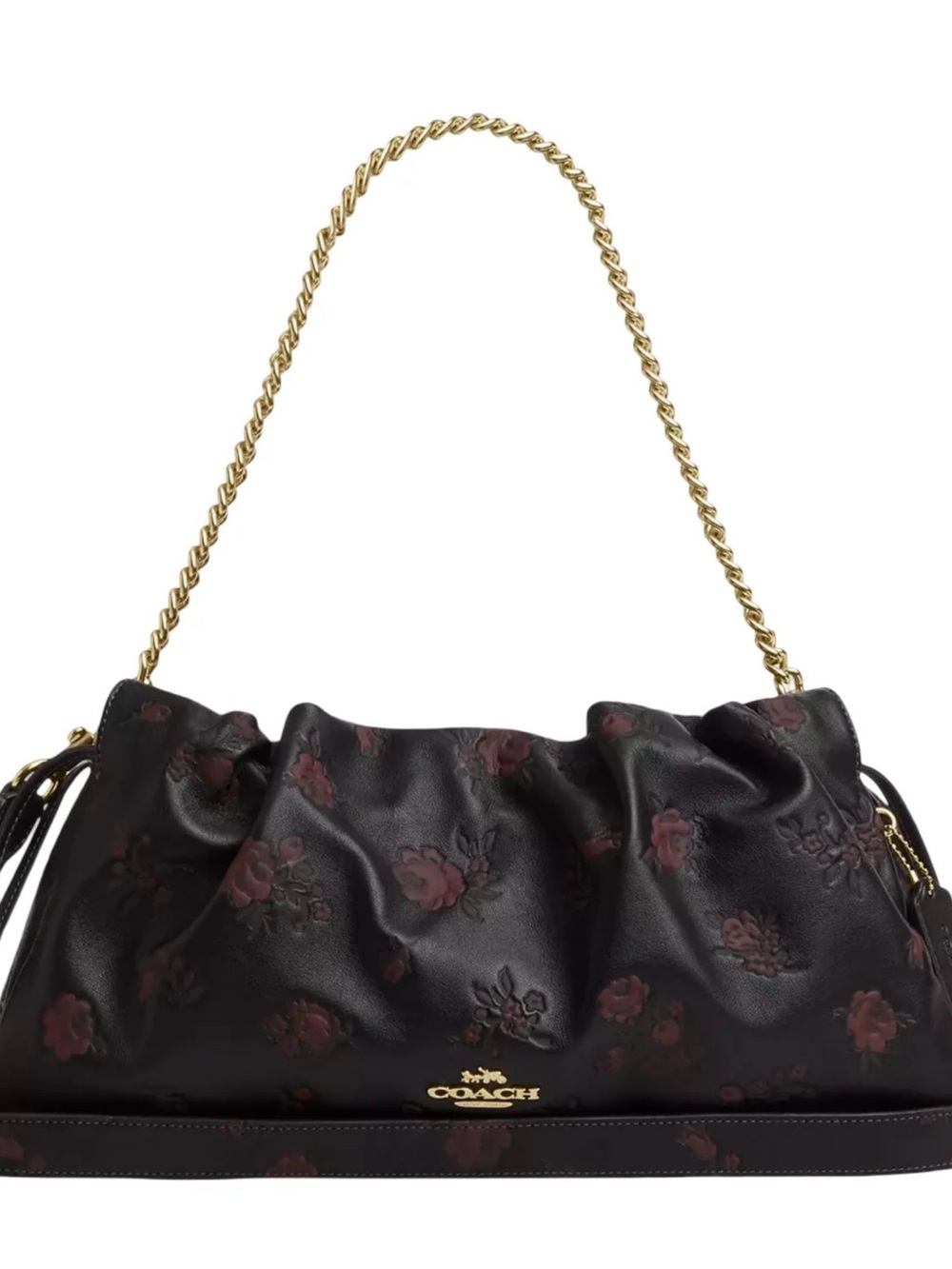 Coach Faye Large Shoulder Bag With Floral Print